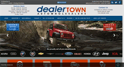 Desktop Screenshot of dealertownct.com